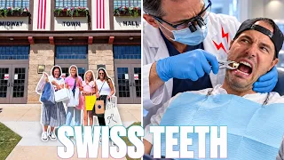 SWISS TEETH EARLY CHRISTMAS SHOPPING INFECTION