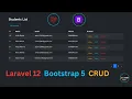 Laravel 12 Bootstrap 5 CRUD Laravel 12 CRUD Laravel 12 CRUD Tutorial for Beginners