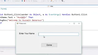 Visual basic Tutorial 03 if then if then else and else statements