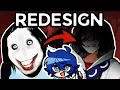 I REDESIGNED CLASSIC CREEPYPASTAS In My Style