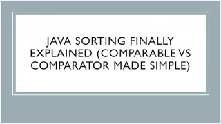 Java Sorting Finally Explained Comparable vs Comparator Made Simple