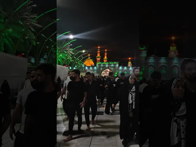 ⁣تحت قبة الحسين دعونا لكم بقضاء حوائجكم أن شاء الله تعالى