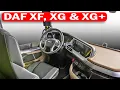 All-new DAF XF XG XG Interior Features Explained