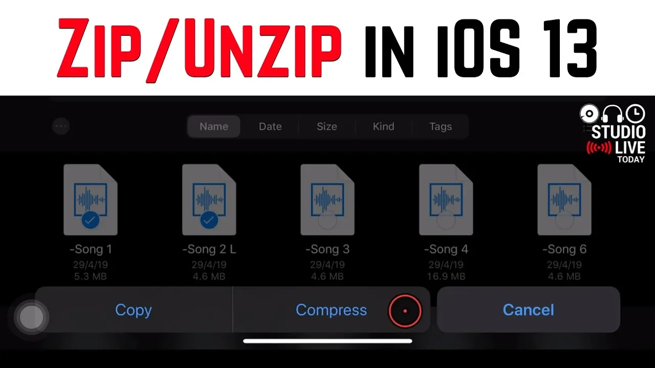How to Unzip Files on iPad or iPhone (2 Methods) for IOS 11 or 12. 