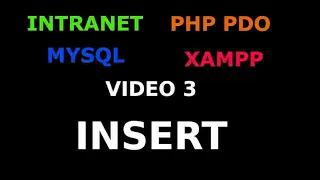 INSERT PHP PDO Mysql 3