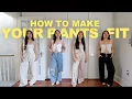 Hem Your Pants like a PRO with no sewing machine 4 easy ways
