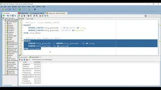 Master SQL String Functions in 5 Minutes Split City Pincode with REGEXP - SUBSTR SUBSTR