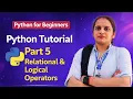 Python Tutorial Part 5 Master Logic Comparisons in Python