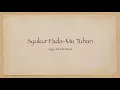 Download Lagu Syukur PadaMu Oh Tuhan - Martin Runi- No Vocal Karaoke