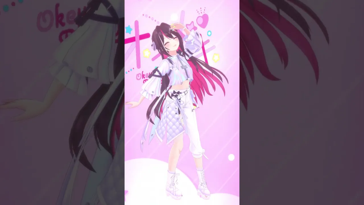 ぎゅーーーん!!『オキドキ』カラーライズ衣装 ver?#オキドキ #AZKi #ホロライブ #hololive #shorts #dance