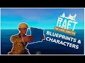 All Blueprints and Unlockable Characters Raft Chapter 3 Guides