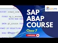 7 Features of ABAP Programming Data Types and Data Objects