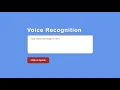 Add Speech Recognition to Your Website Voice Typing with JavaScript