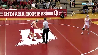 141 LBs Joey McKenna Ohio State vs Kyle Luigs Indiana Big Ten Wrestling