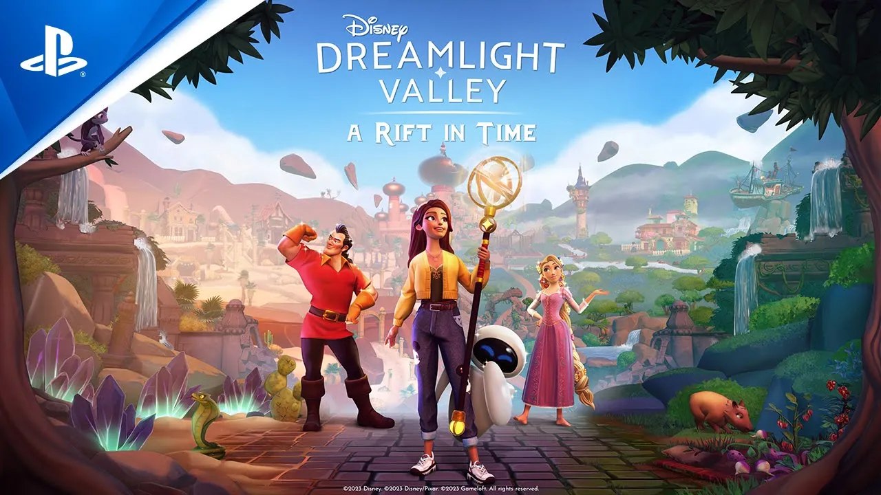 Disney Dreamlight Valley: A Rift in Time - Bande-annonce de présentation | Jeux PS5 et PS4