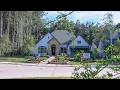 Model home tour Augustine floor plan by David Weekley Homes at Artavia Conroe Texas