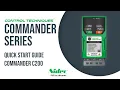 Commander C200 Quick Start Guide CONTROL TECHNIQUES NIDEC