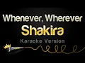 Download Lagu Shakira - Whenever, Wherever (Karaoke Version)