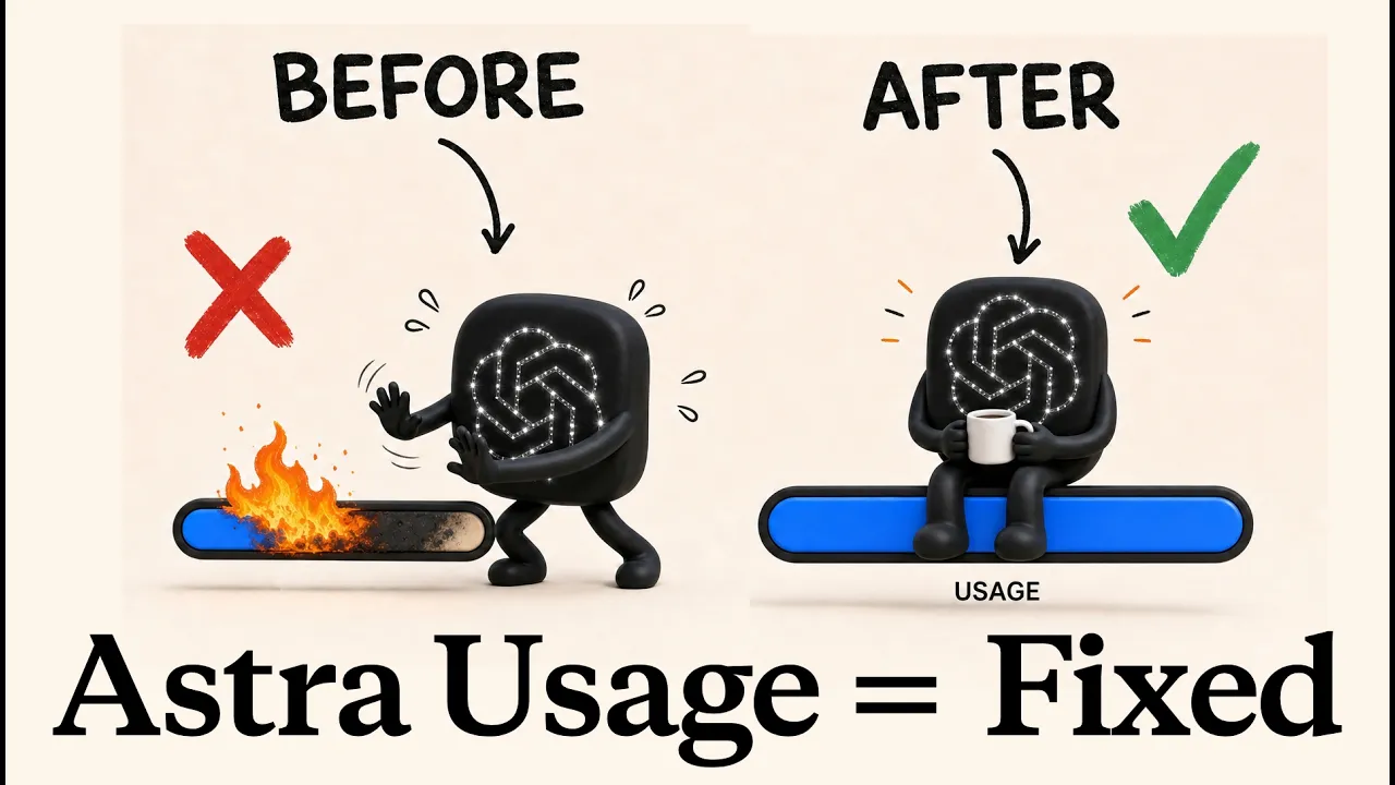 24 Hacks to Solve GPT-6 Astra Usage Limits (in 15 mins): video thumbnail