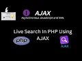 Ajax Live Data Search With jQuery PHP MYSQL Visual Studio Code URDU HINDI