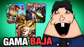 Probé JUEGOS de GAMA BAJA 3