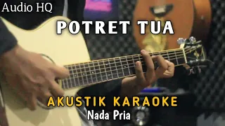 potret tua akustik karaoke nada pria 