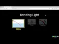 Intro to bending light simulator
