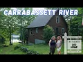 Riverfront Log Home For Sale Maine Real Estate
