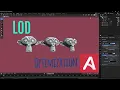 Mesh optimization is Armory 3D - LOD s explained