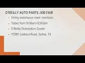 O Reilly hosting job fair Thursday Who s Hiring
