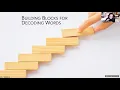 Science of Reading Building Blocks for Decoding Words