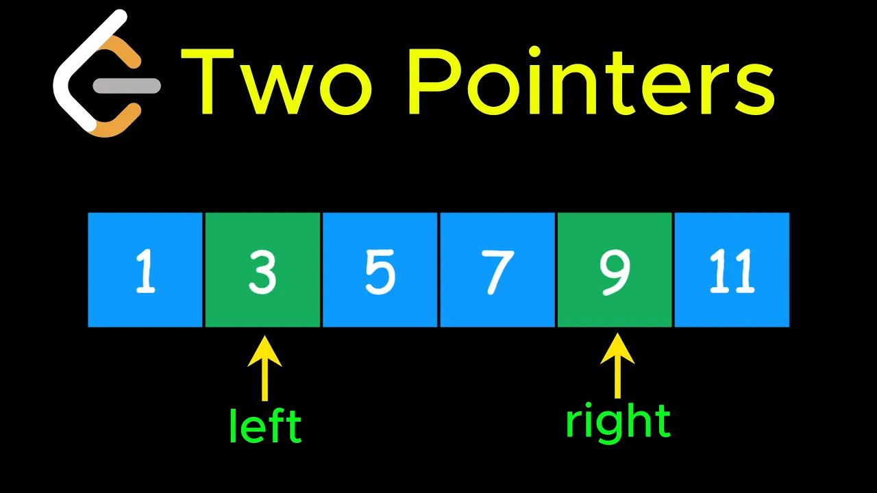 Two Pointers in 7 minutes | LeetCode Pattern - YouTube thumbnail