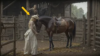 The Wild Stallion No One Could Tame Until She Whispered His Name 