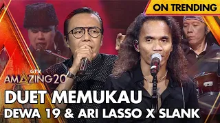 amazing duet dewa 19 u0026 ari lasso feat slank pangeran cinta amazing gtv 20