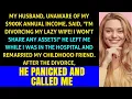 Download Lagu 'Betrayed by Love - Secret $900k Income Revealed After Hospital Stay, What Followed Shocked Me'