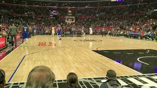 Staples center courtside section 116