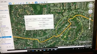 Google Earth Basics 24 Measuring and Drawing a Circle