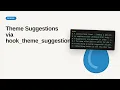 Theme Suggestions via hook - theme
