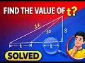Applying Pythagoras theorem to solve a challenging problem on triangles