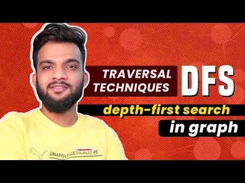 G-6. Depth-First Search (DFS) | C++ and Java | Traversal Technique in Graphs - YouTube thumbnail