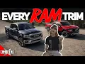 Every Ram Trim Package Explained