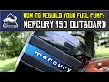 How to Repair Rebuild a Fuel Pump on a Mercury or Mariner Outboard