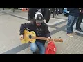 Mike Inez from AliceInChains playing RottenApple/Would?On bass on street! (the bag had a present)