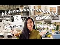 BUYING HIGH END FURNITURE SHOP WITH ME RH Outlet Crate and Barrel Arhaus West Elm