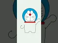 Doraemon draw using python turtle