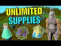 Training Herblore and Farming is SO EASY Now in OSRS Ironman from Scratch