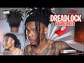 Dreadlock HAIRSTYLES For MEN NO Retwist