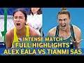 Lagu Alex Eala Intense Match vs Tianmi Chinese Sasno Xcellent Tennis Highlights - Before Abu Dhabi 2026