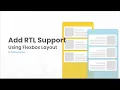 NativeScript Add Right-to-Left RTL Support to your Mobile Apps