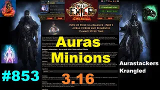Path of Exile 3 16 How Nerfed Auras are 4 Minions in Part 3 Curses Elemental DOT - 853